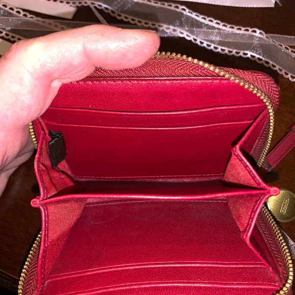 💥FINAL PRICE💥 Coach card holder with zipper - Picture 7 of 8